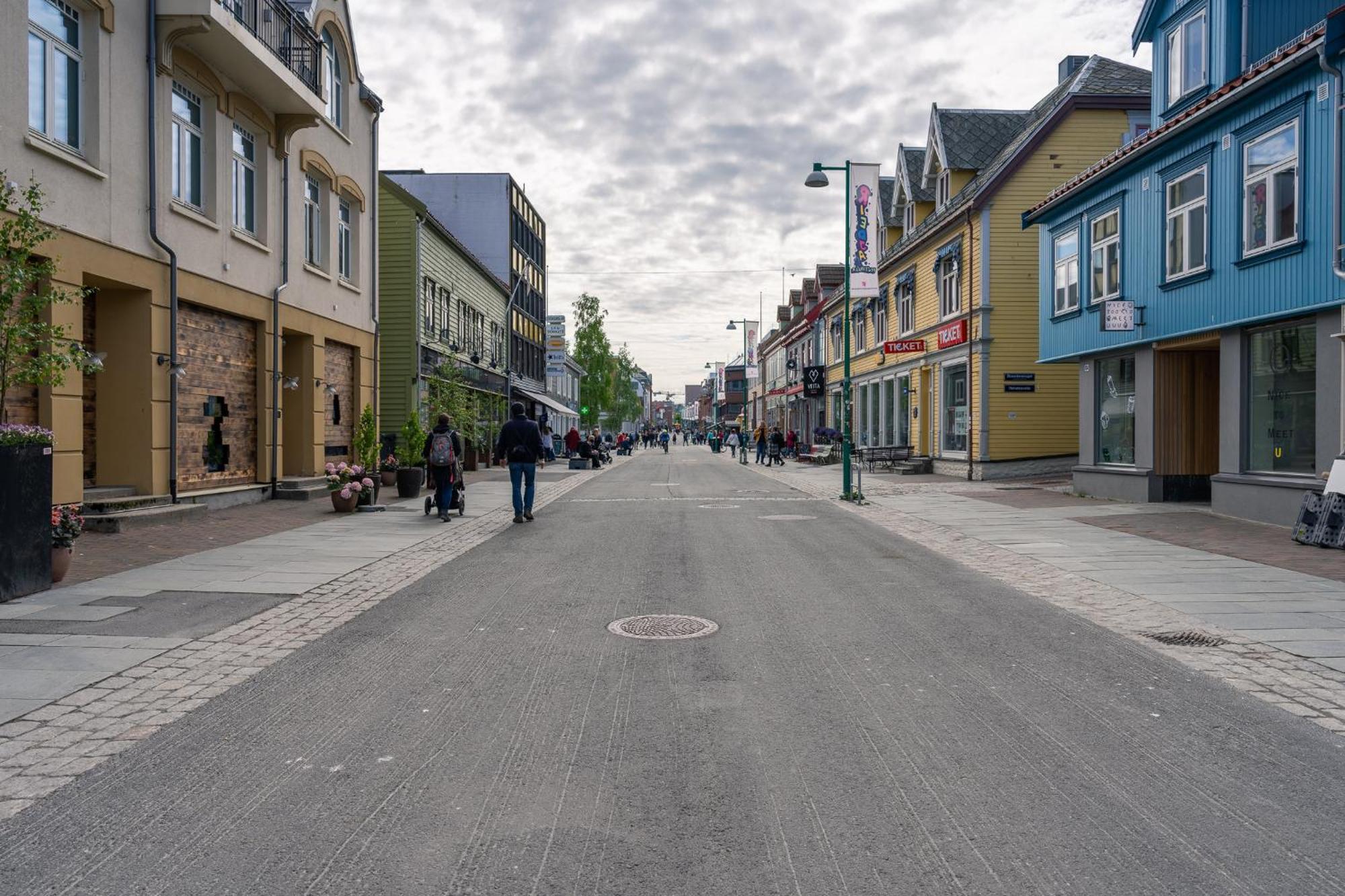 Town Square Apartment Tromso Bagian luar foto